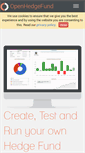 Mobile Screenshot of openhedgefund.com